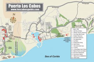 Puerto Los Cabos map